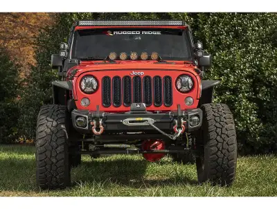 Rugged Ridge - Defensa Delantera Stubby Arcus para Wrangler JK 07 - 18 - Image 3