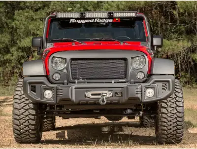 Rugged Ridge - Defensa Delantera Full Spartacus para Wrangler JK 07 - 18 - Image 4