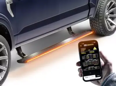 AMP Research - Estribos Electricos Powerstep Vision AMP para F-150/Lobo 21 - 25 - Image 1