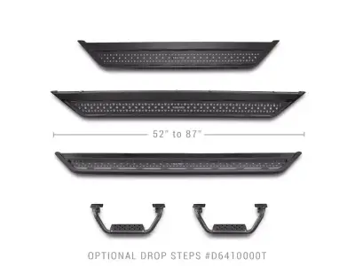 Realtruck - Estribos Dominator D6 Ngo Tex de 80" para Frison T9  24 - 25 - Image 9