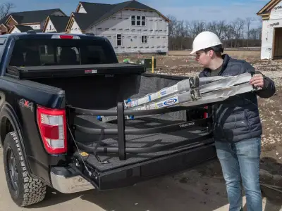 AMP Research - Bed Xtender HD Sport color Plata para Ram 1500 (Multiples Aplicaciones) - Image 24