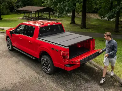 Extang - Tapa plegable rigida Solid fold ALX de 5.2' para Colorado / Canyon  23 - 26 Dob Cab - Image 9