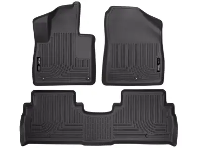 Tapetes Husky Weatherbeater 1ra y 2da fila Color Gris para Sorento 16-20