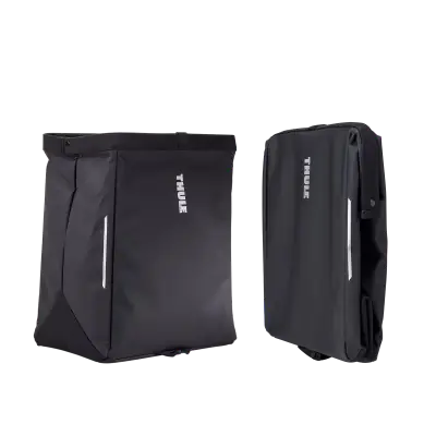 Thule - Alforjas Chasm Cargo Bin Thule color Negro de 25L con sistema  InLock - Image 3