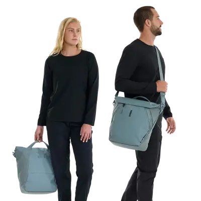 Thule - Alforjas Chasm Courier Thule color Azul de 22L con sistema InLock - Image 5