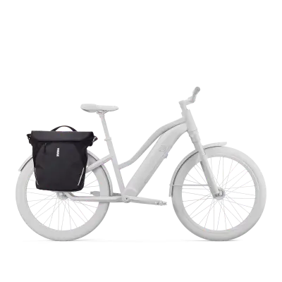 Thule - Alforjas Chasm Courier Thule color Negro de 22L con sistema InLock - Image 2