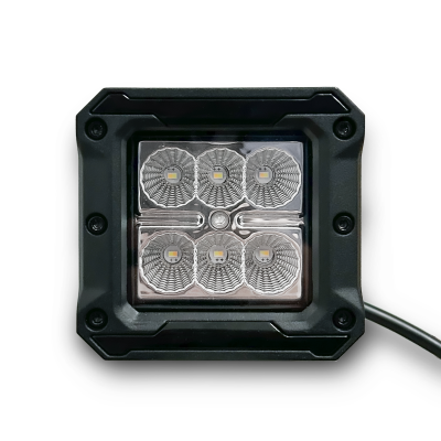 Realtruck - Luces Led CUBEIT de 3" RT Amber Series c / Inserto de plastico (1 Par) - Image 2